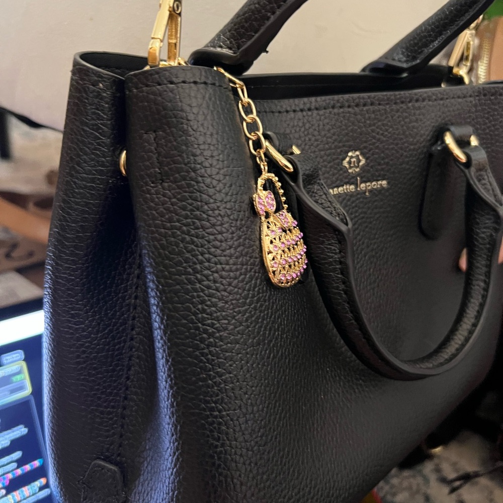 Nanette Lepore Faux Leather Mini Tote NWOT